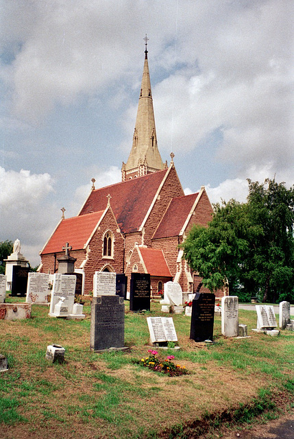 Witton Cemetery, Birmingham (Scan from1992)