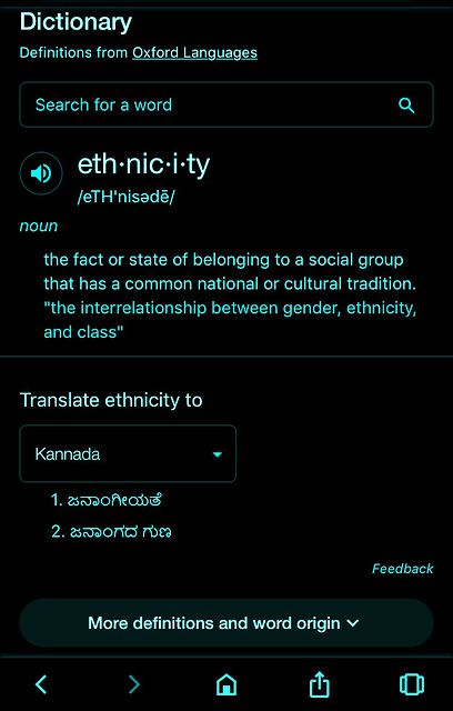 Ethnicity