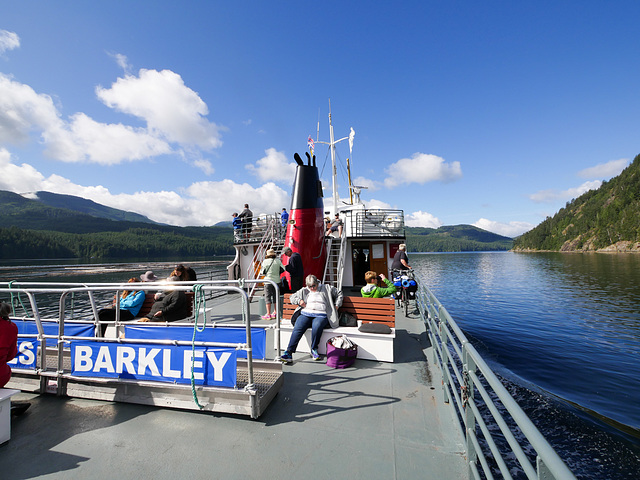 Schifffahrt von Port Alberni nach Ucluelet