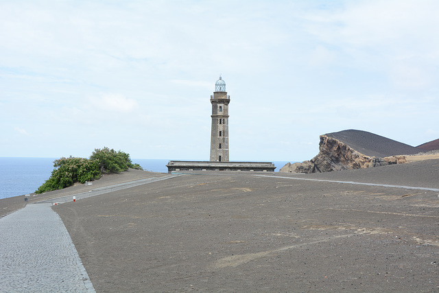Azores, The Island of Faial, The Lighthouse of Capelinhos