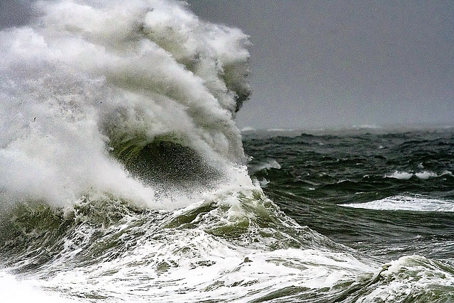 la tempête d'hier