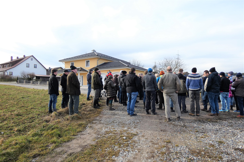 Viele Gäste bei der Exkursion