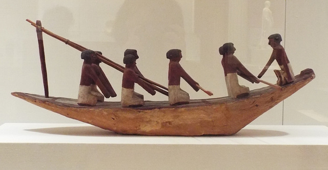 Egyptian Boat Model in the Virginia Museum of Fine Arts, June 2018