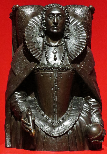 Queen Elizabeth I effigy