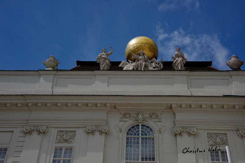 sculpture on the roof