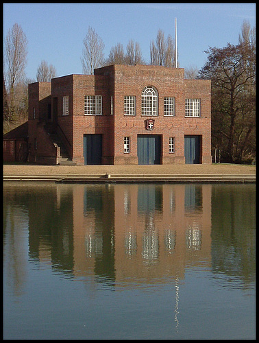 old college boathouse