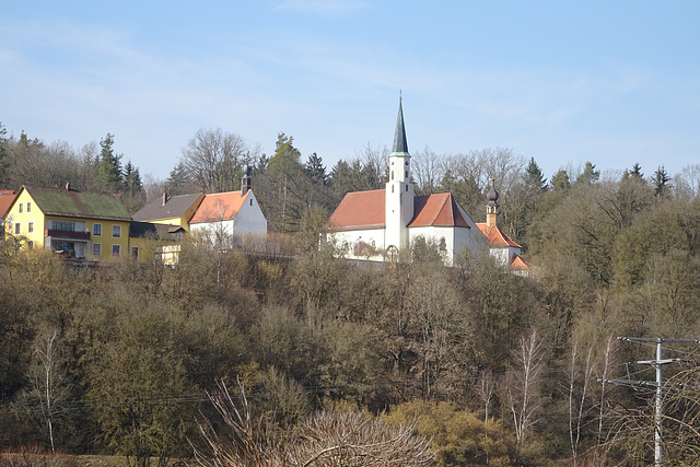 Aufheim, Vilshofen, Kirche zum Gegeißelten Heiland (Wieskirche)