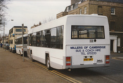Millers Coaches F167 SMT at Parkside, Cambridge – 11 Feb 1989 (81-17)