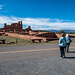 Shari and Marilyn at a New Mexico Pueblo