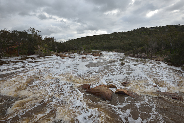 High water at bells Rapids