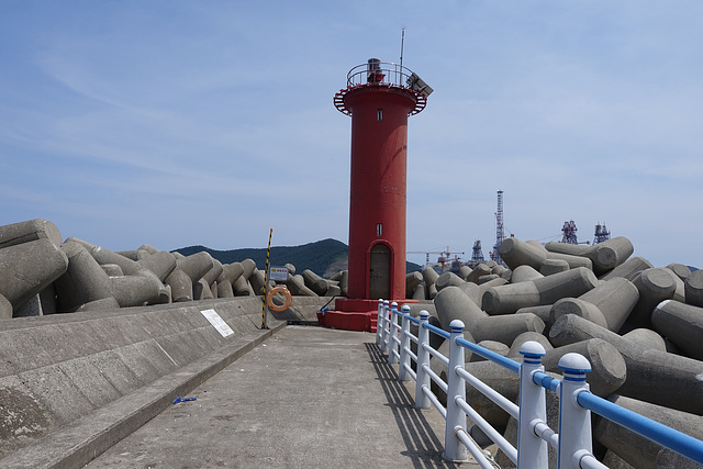 Okpo breakwater