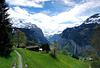 Lauterbrunnen, Staubbach falls, and a lot of fences!