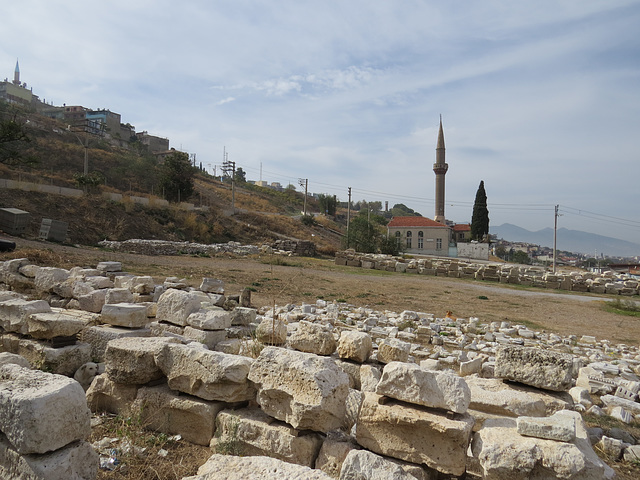 En montant vers Kadifekale.