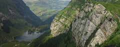 Nochmals Seealpsee - Sicht von der Meglisalp. Schwende, AI, Switzerland