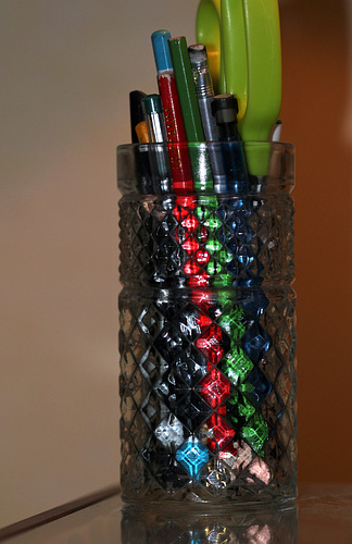 mon verre porte -crayons