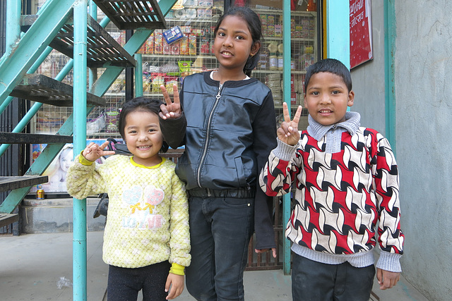 Enfants de Khatmandu (Népal)