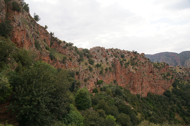 Cliffs At Ouzoud