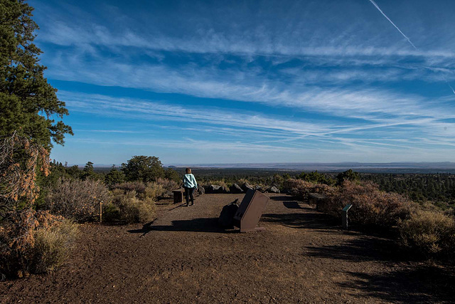 Shari at Sunset Crater