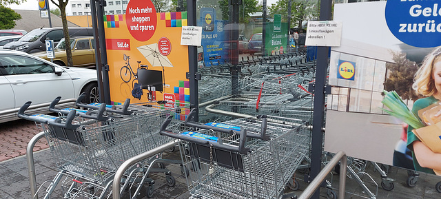 These are apparently not shopping trolleys  ...