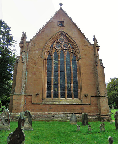 temple balsall church, warks. east end of the late c13 templar preceptory chapel totally restored by scott in 1849