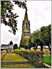 Eglise de Saint Hélen (22) en Bretagne.