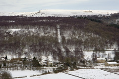 Padley Incline in snow