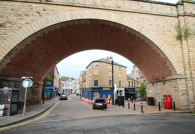 Market Street from White Hart Street, Mansfield, Nottinghamshire