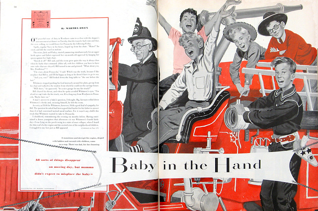 LHJ Jan51 Baby In Hand