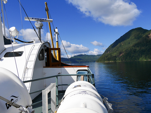 Schifffahrt von Port Alberni nach Ucluelet