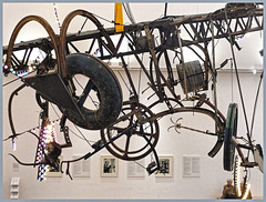 Art by Jean Tinguely - Museum Tinguely Basel