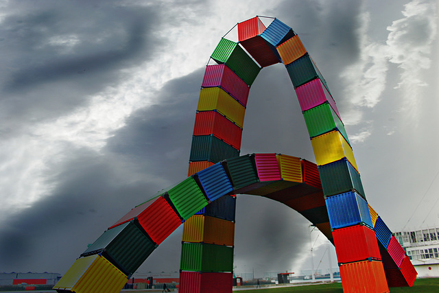 Catène de Containers....