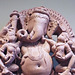 Detail of Ganesh with his Consorts in the Boston Museum of Fine Arts, January 2018