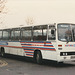 Midland Red South XCK 221R at Mildenhall - Mid Apr 1988