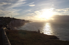 falaises rochers soleil
