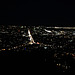SFO at night from Twin Peaks