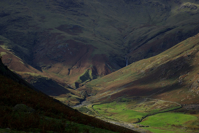 Hell Gill in Oxendale Great Langdale