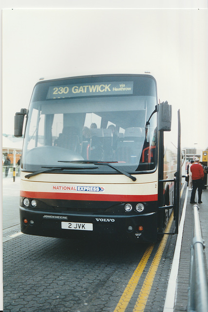 Stagecoach Busways 2 (2 JVK) at Heathrow - 26 Feb 2001 Stagecoach Busways 2 (2 JVK) at Heathrow - 26 Feb 2001