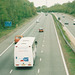 Stagecoach Viscount coach working for National Express on the A1(M) - 3 May 2003