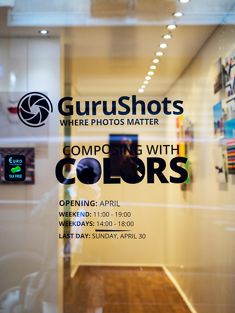 GuruShots Exhibitions:  PARIS FRANCE April 2017 (Composing with Colors @HAYPPopUp Gallery)