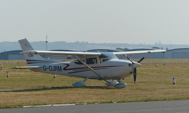 G-OJRM at Solent Airport - 7 July 2018