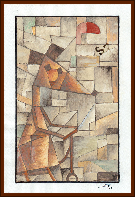 Souricette (s7) par Georges Braque