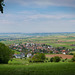 Blick auf Siblingen im Kantan Schaffhausen