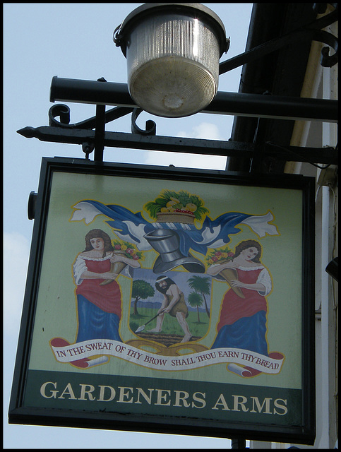 Gardeners Arms pub sign