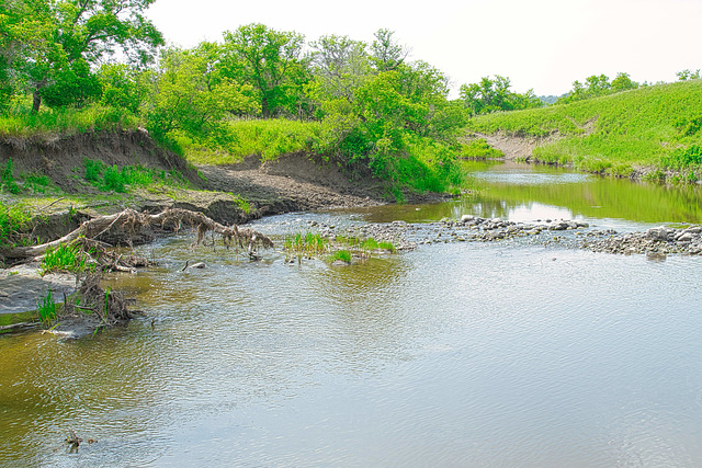 Pipestone Creek crossing