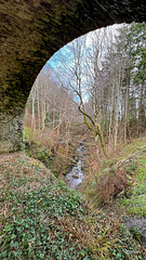 Inside the arches of the Craigmin Bridge