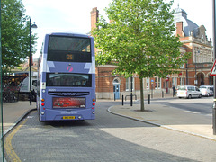 DSCF7471 First Eastern Counties 36170 (BD11 CFP) in Norwich - 2 Jun 2017