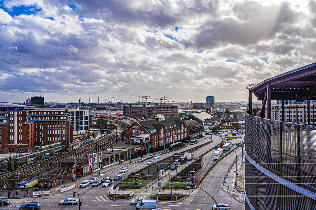 Hamburg City Scape (180°) - HFF