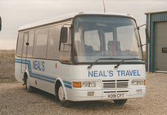 Neal’s Travel of Isleham H391 CFT at Isleham - Jan 1994 (214-07)