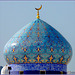 Oman: La grande cupola della moskea di Mutrah