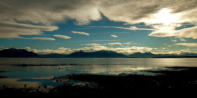 Der Chiemsee und der Föhn